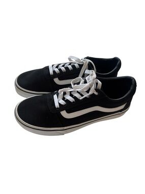 Vans Old Skool Ward Black Skateboarding Shoes Classic Canvas Women’s size 8.5